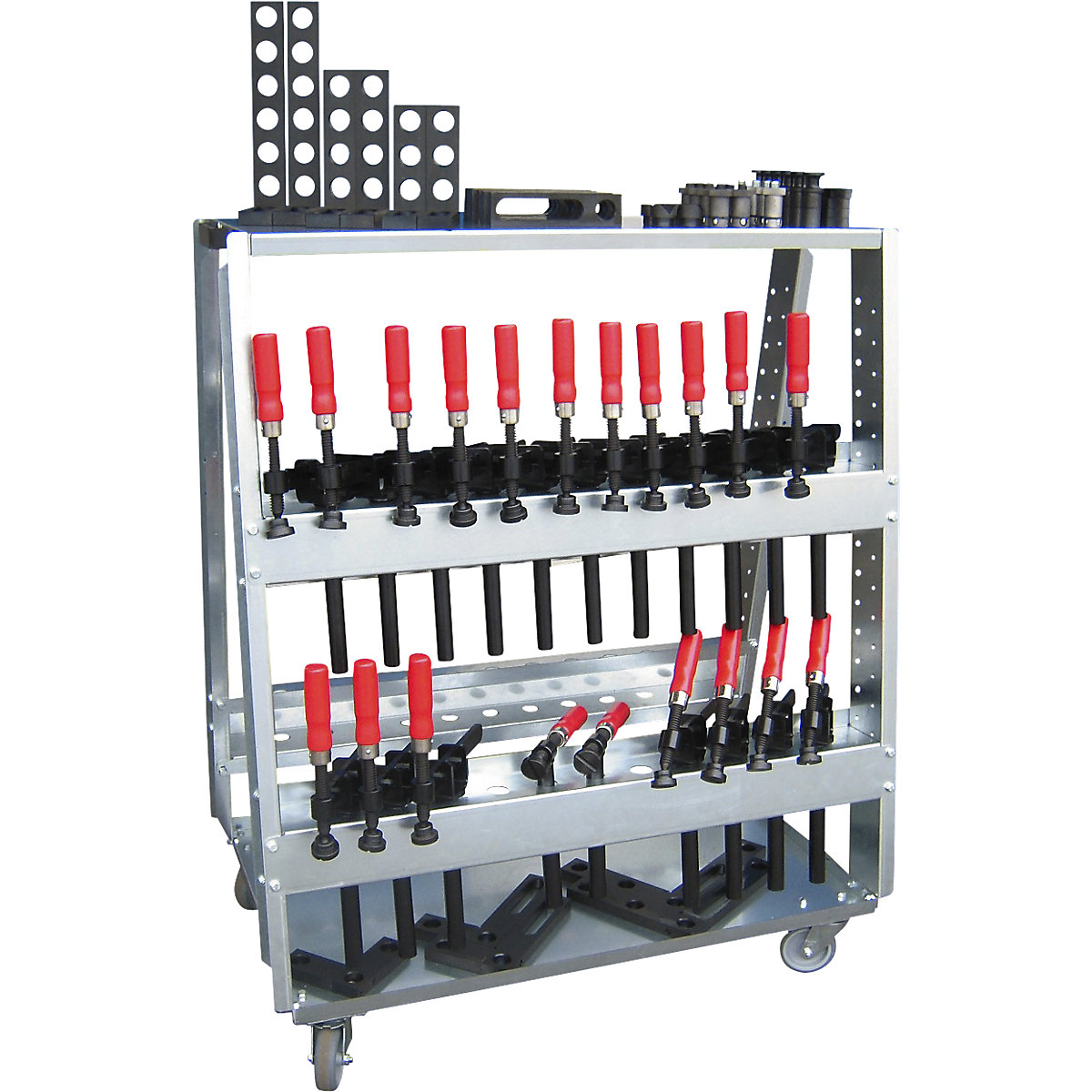 Professional set of clamping tools
