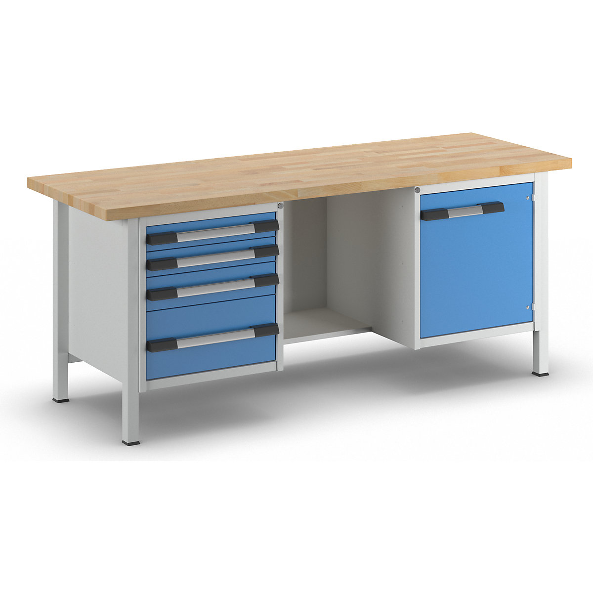 Workbench, Series 8000 frame construction - eurokraft pro