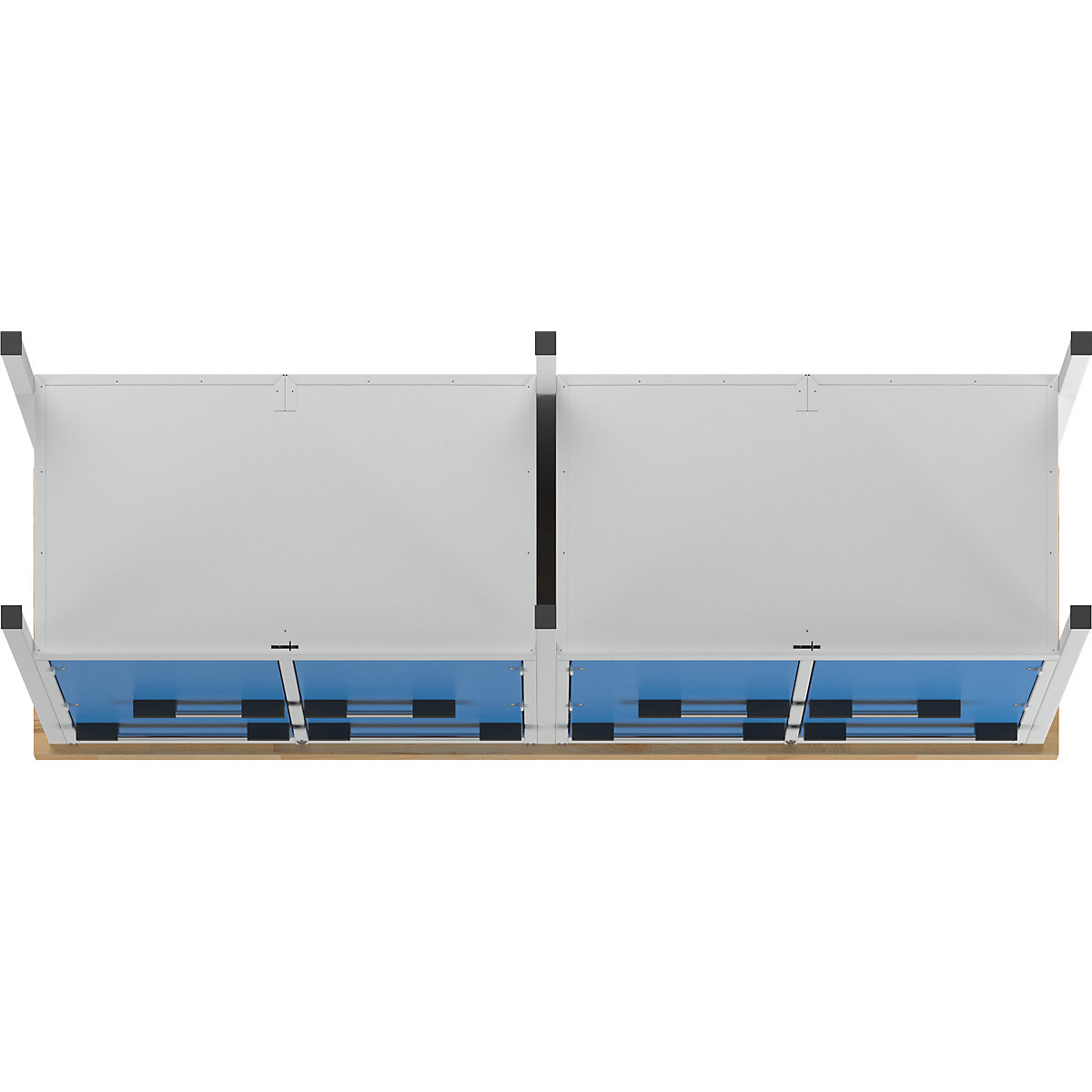 Workbench, Series 8000 frame construction – eurokraft pro (Product illustration 7)-6