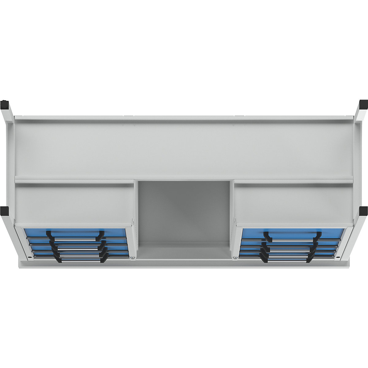 Workbench, frame construction – eurokraft pro (Product illustration 10)-9