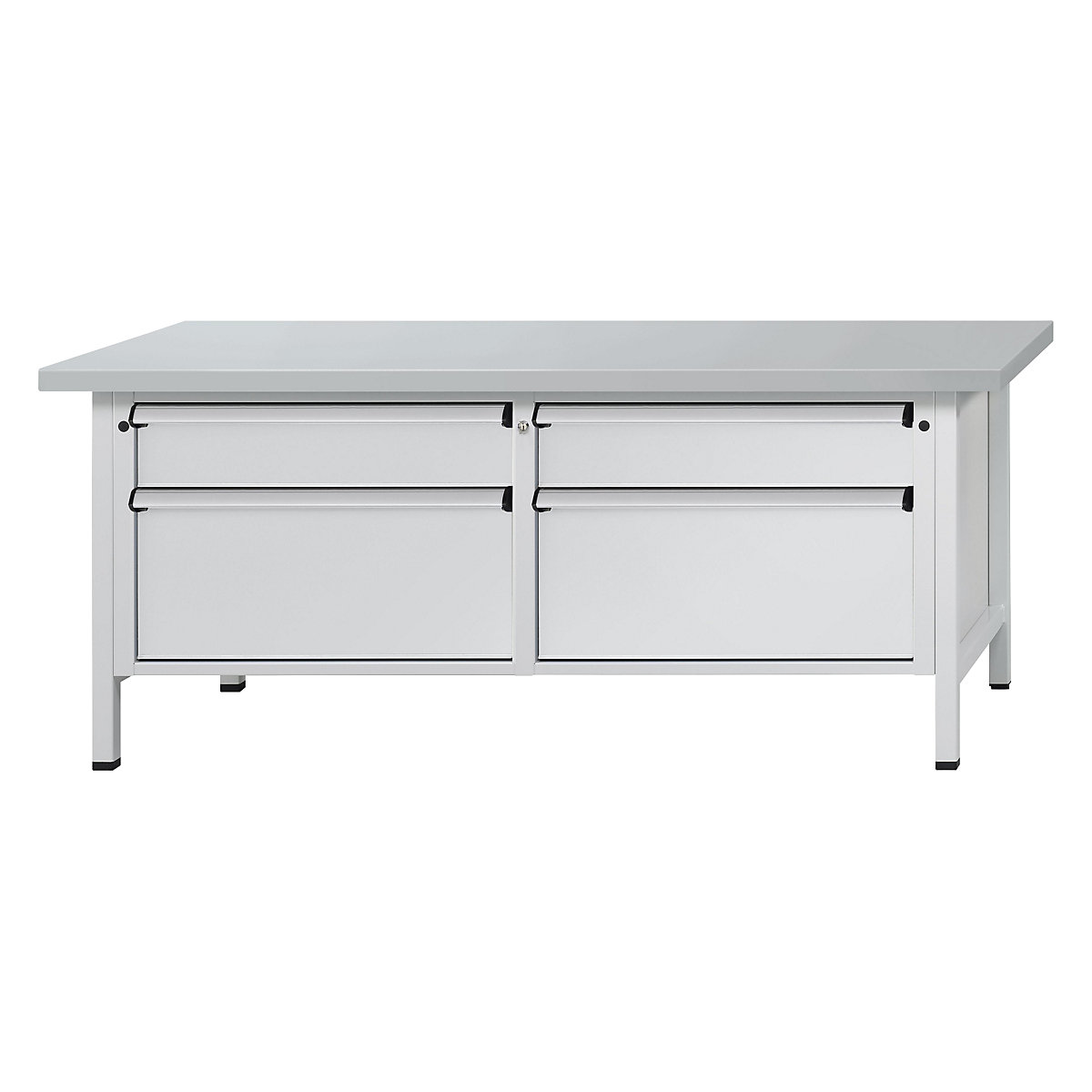 Workbench with XL/XXL drawers, frame construction - ANKE