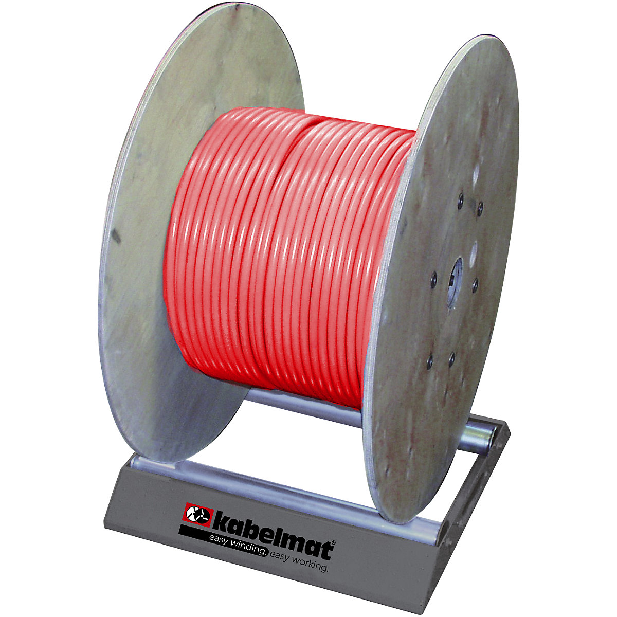 Manual drum unwinder