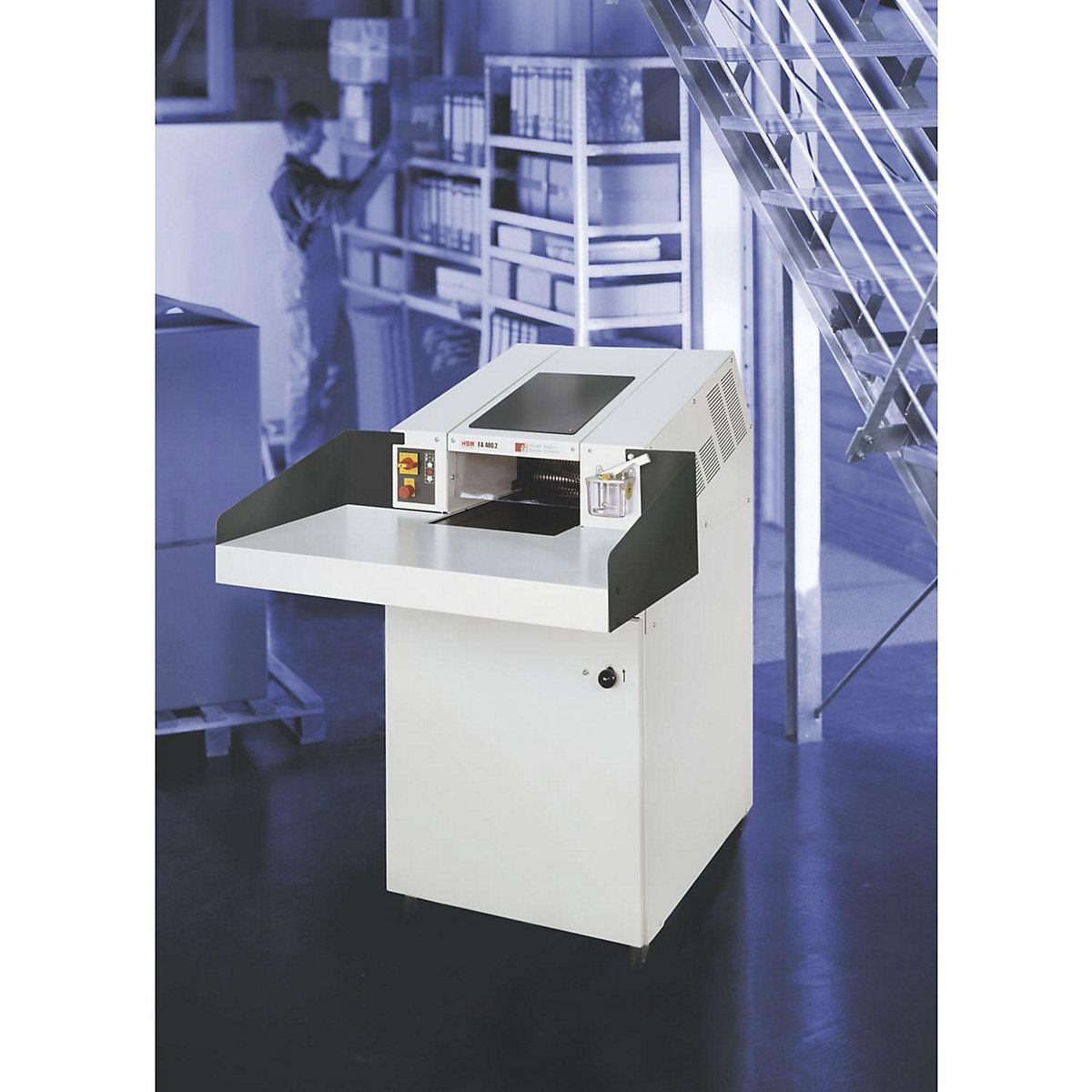Conveyor belt document shredder – HSM (Product illustration 2)-1