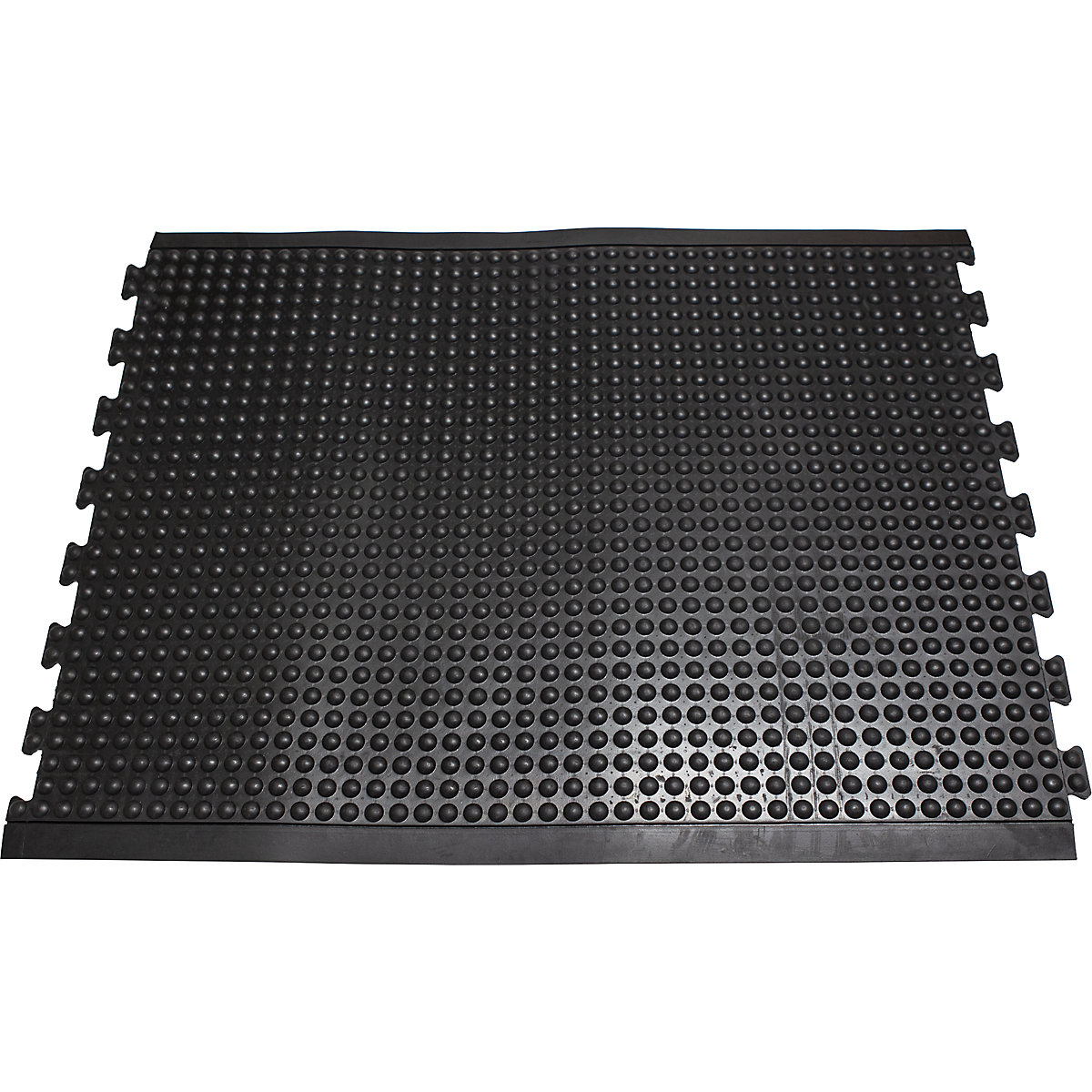 Anti-fatigue matting YOGA dome BASIC, black studded - Miltex