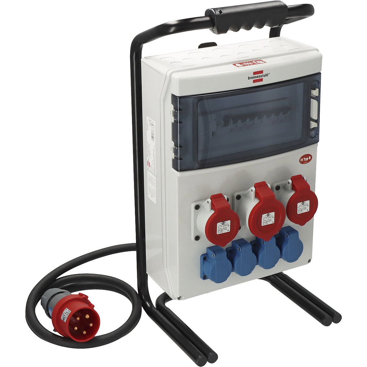 Portable power distributor Type B FI - Brennenstuhl
