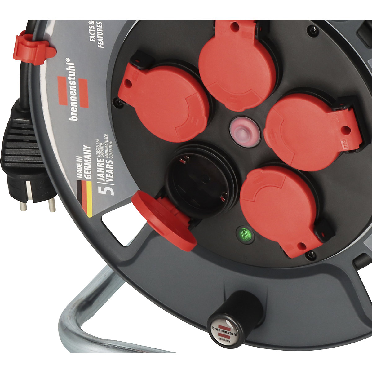 Professional cable drum 300 KU 2200 – Brennenstuhl (Product illustration 2)-1