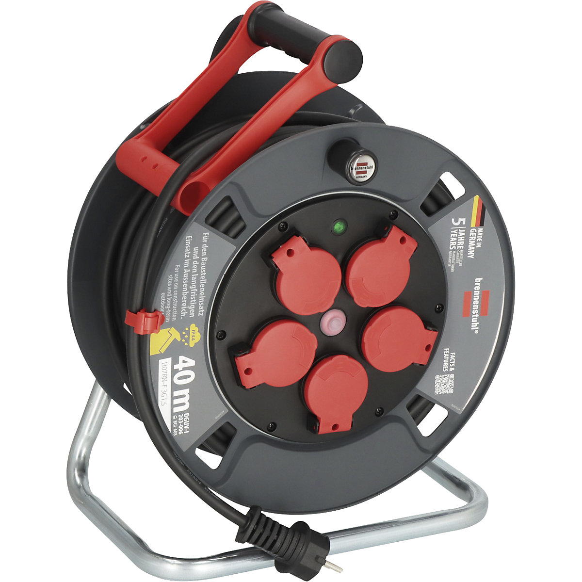 Professional cable drum 300 KU 4100 - Brennenstuhl