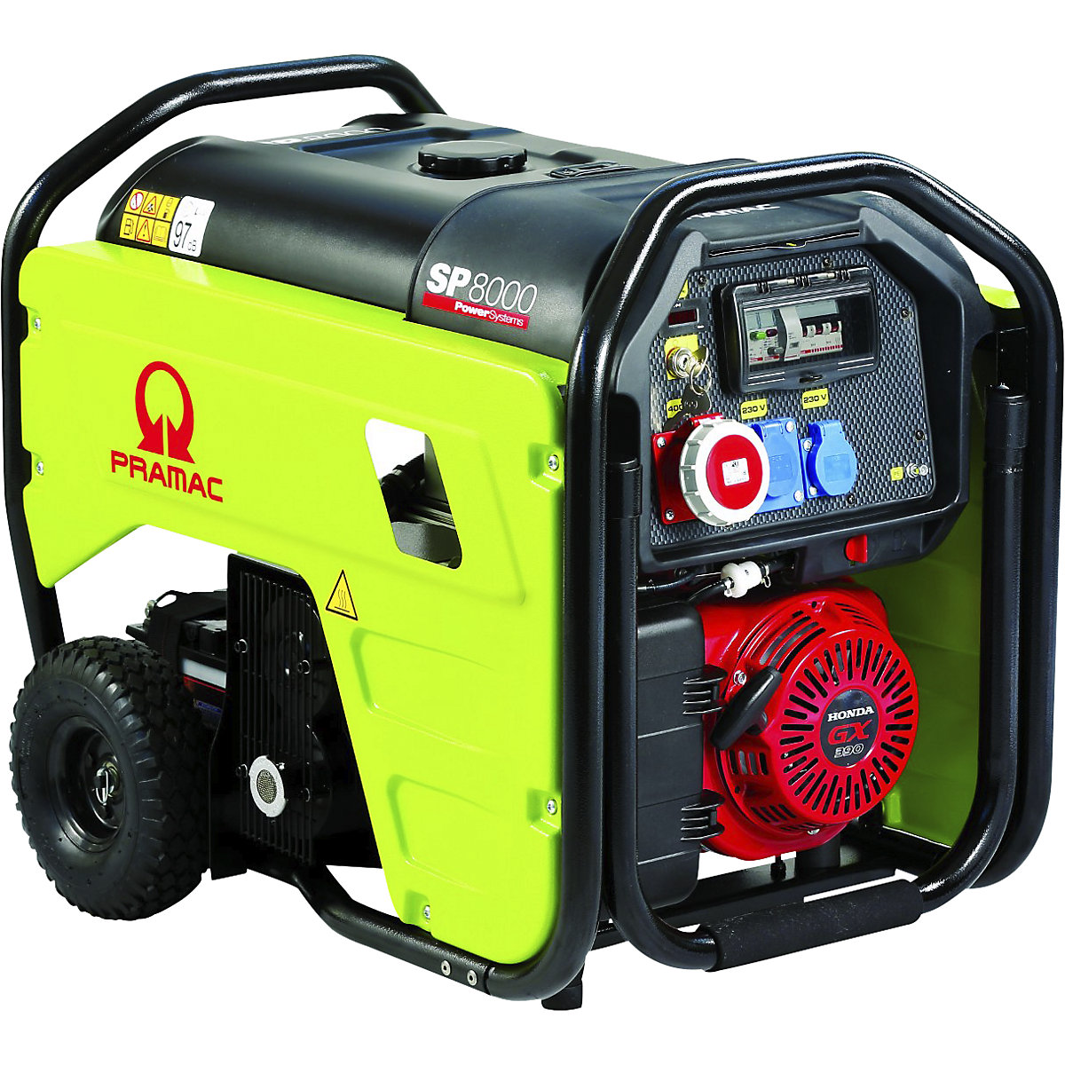 SP series power generator, petrol 400/230 V - Pramac