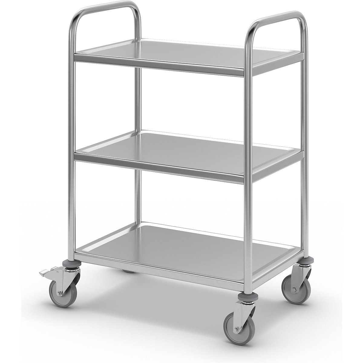 Stainless steel serving trolley (Product illustration 7)-6