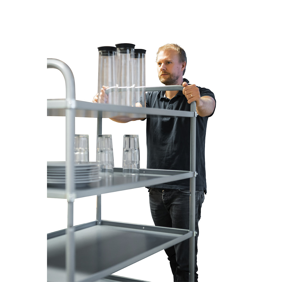 Zero shelf trolley – Kongamek (Product illustration 2)-1
