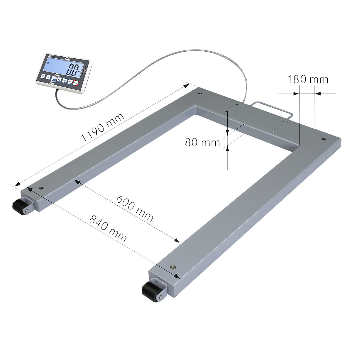 IoT-Line UFC pallet scale – KERN (Product illustration 2)-1