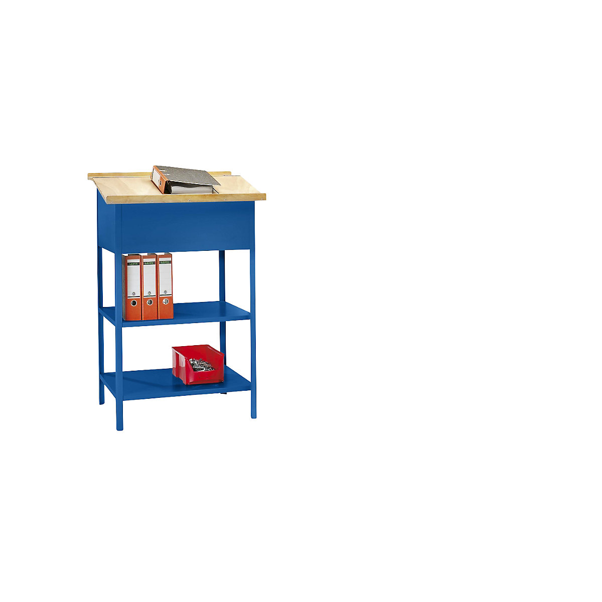 Industrial pedestal desk - Pavoy