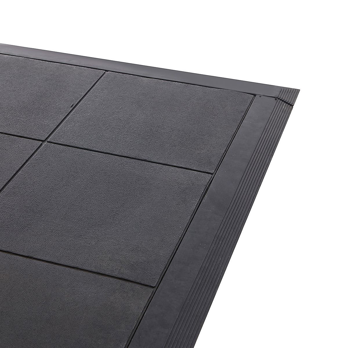 BiGDUG Essentials Solid Top Rubber Interlocking Anti-Fatigue Mats (Product illustration 6)-5