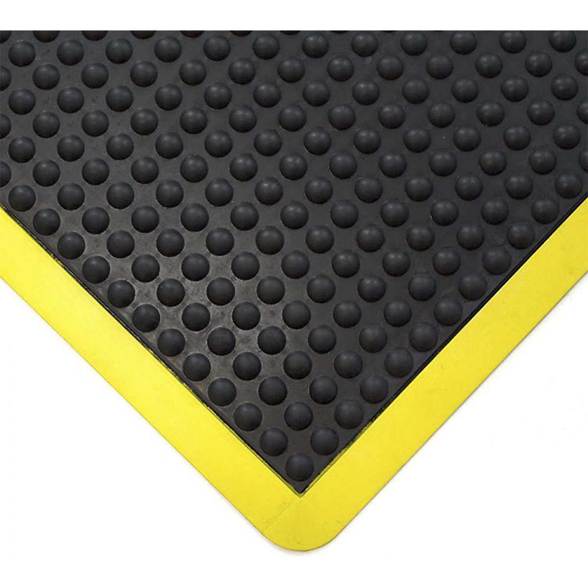 COBA Europe Bubblemat Anti-Fatigue Mat, COBA Europe Bubblemat Anti-Fatigue Mat, COBA Europe Bubblemat Anti-Fatigue Mat | 14h x 900w x 1200d mm | Black/Yellow-1