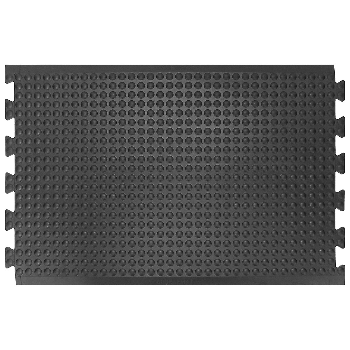 COBA Europe Bubblemat Nitrile Edged Mat, COBA Europe Bubblemat Nitrile Edged Mat, COBA Europe Bubblemat Nitrile Interlocking Middle Piece  | 14h x 600w x 900 mm | Black-3