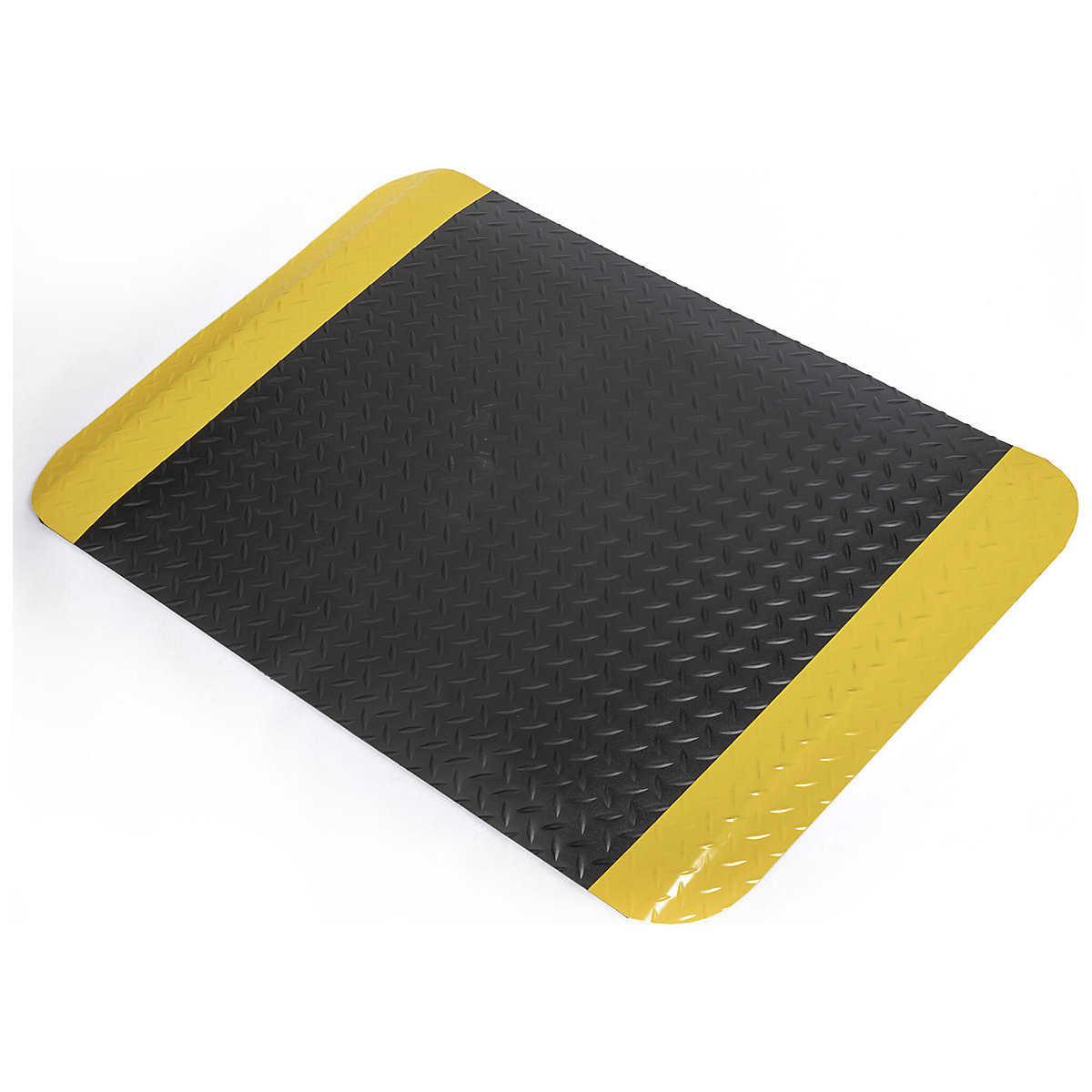 COBA Europe Deckplate ReGen 70 Anti-Fatigue Mat, COBA Europe Deckplate ReGen 70 Anti-Fatigue Mat, COBA Europe Deckplate ReGen 70 Anti-Fatigue Mat | 600w x 900d mm | Black/Yellow-3