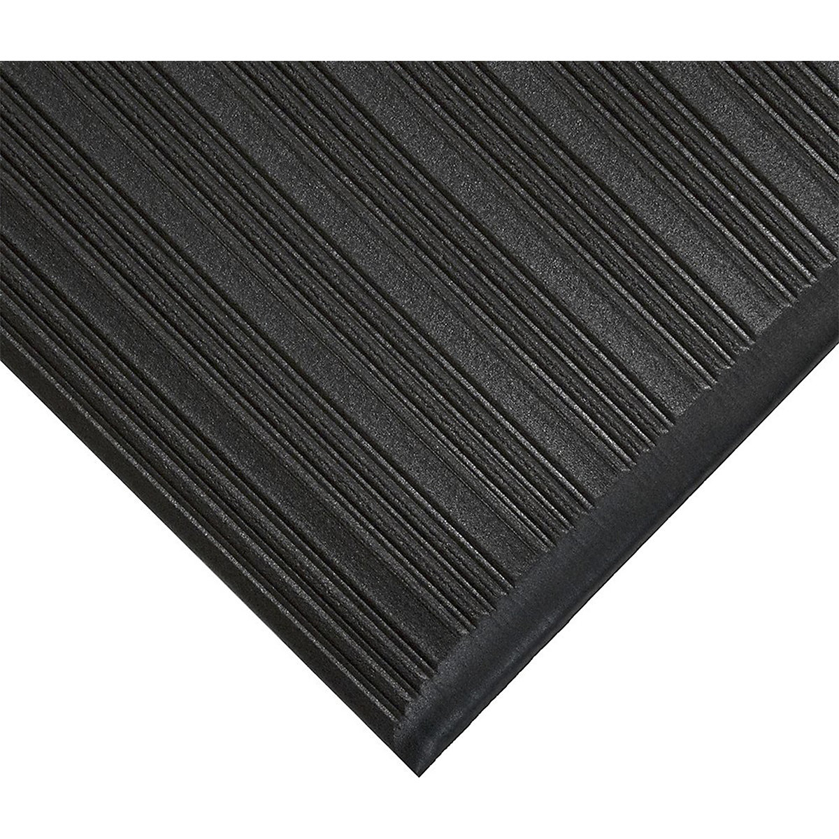 COBA Europe Orthomat Ribbed Anti-Fatigue Mat, COBA Europe Orthomat Ribbed Anti-Fatigue Mat, COBA Europe Orthomat Ribbed Anti-Fatigue Mat | 9.5h x 600w x 900d mm | Black-2