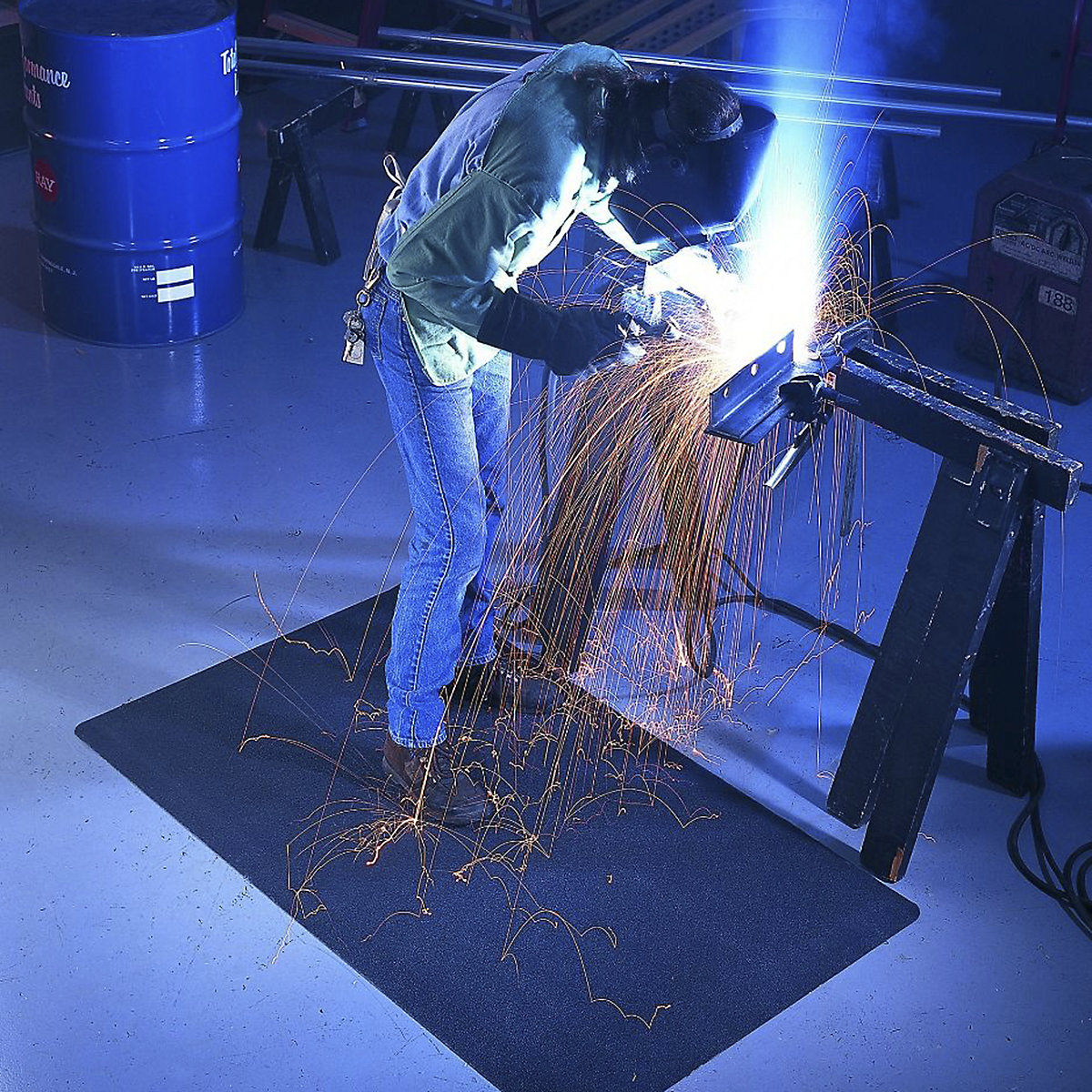 Wearwell WeldSafe Welding Anti-Fatigue Mat