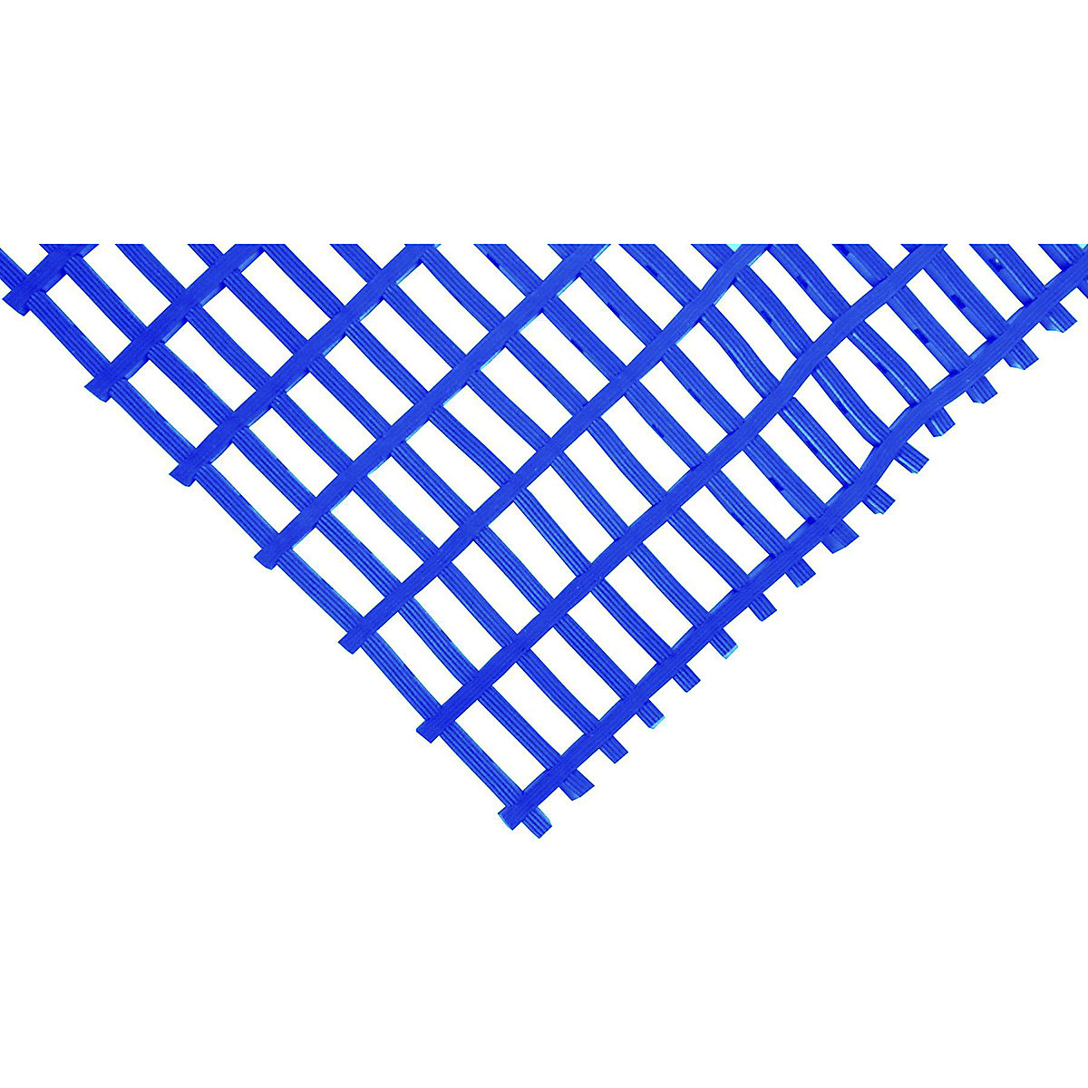 COBA Europe COBAmat Heavy Safety Mat, COBA Europe COBAmat Heavy Safety Mat, COBA Europe COBAmat Heavy Safety Mat | 0.9m x 10m | Blue | Cross ribbed lattice surface-3