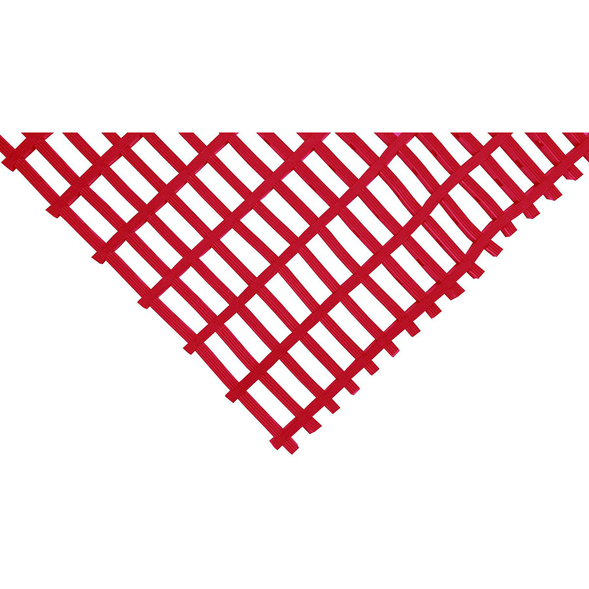 COBA Europe COBAmat Heavy Safety Mat, COBA Europe COBAmat Heavy Safety Mat, COBA Europe COBAmat Heavy Safety Mat | 0.6m x 5m | Red | Cross ribbed lattice surface-4