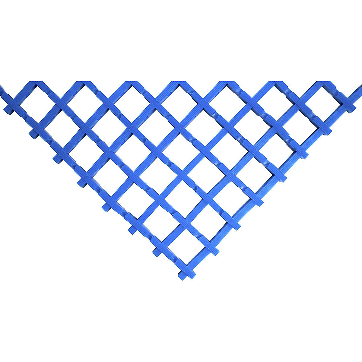 COBA Europe COBAmat Standard Safety Mat, COBA Europe COBAmat Standard Safety Mat, COBA Europe COBAmat Standard Safety Mat | 1.2m x 10m | Blue | Cross ribbed lattice surface-2