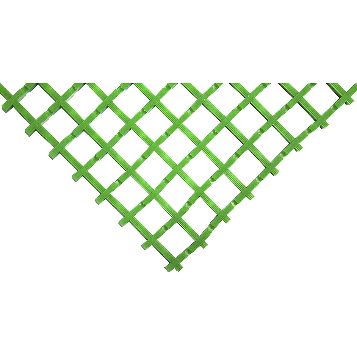 COBA Europe COBAmat Standard Safety Mat, COBA Europe COBAmat Standard Safety Mat, COBA Europe COBAmat Standard Safety Mat | 0.6m x 5m | Green | Cross ribbed lattice surface-4