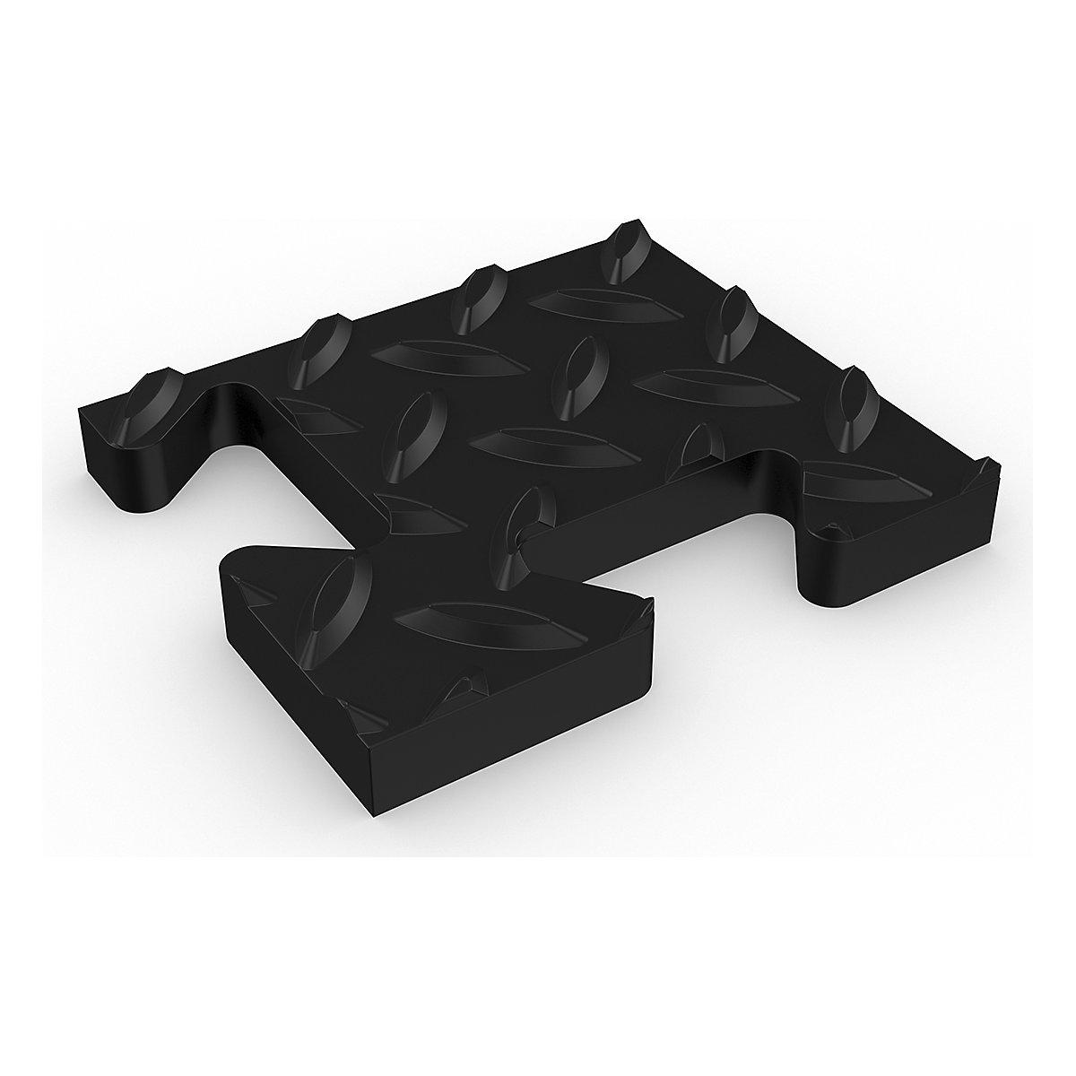 Plastex Zed Chex Anti-Fatigue Slip-Resistant Matting Tiles