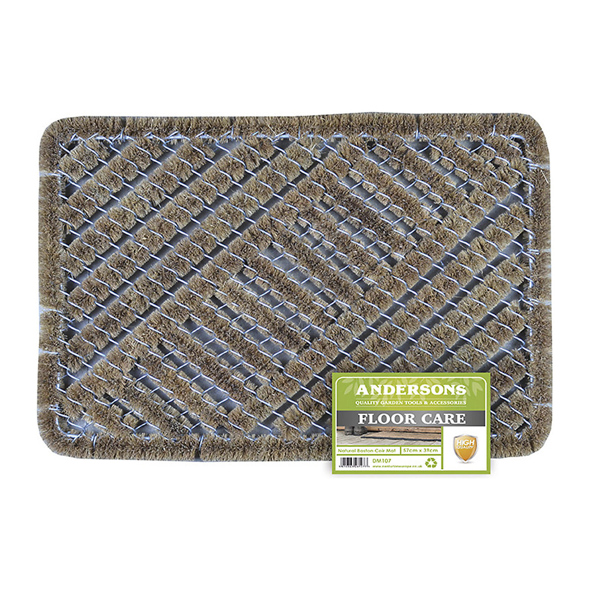 Andersons® Boston Brush Coir Scraper Doormat