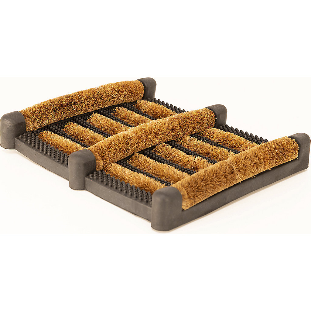 Boot & Shoe Brush Scraper | Rubber Scraper Surface | BiGDUG
