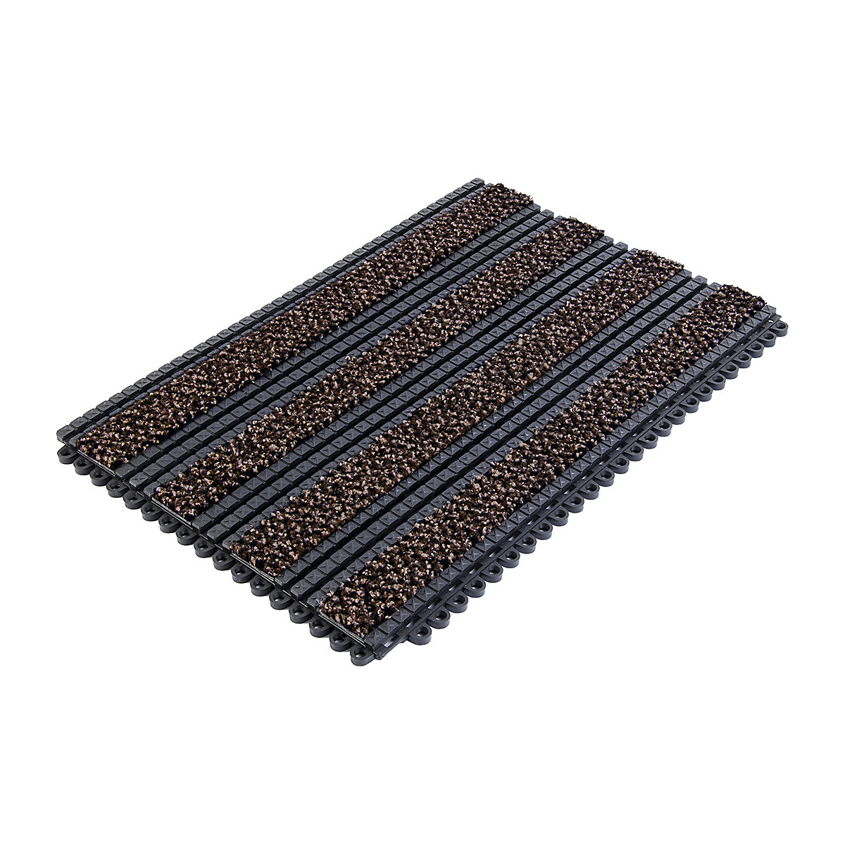 COBA Europe Premier Track Mat, COBA Europe Premier Track Mat, COBA Europe Premier Track Mat Tile | 13.5h x 290w x 440d mm | Brown-3