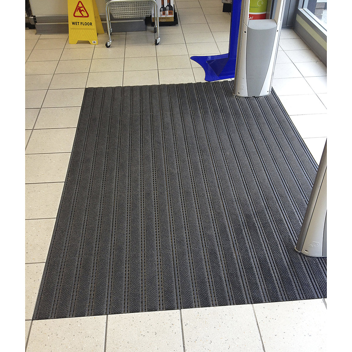 COBA Europe Premier Track Mat, COBA Europe Premier Track Mat, COBA Europe Premier Closed Construction Track Mat Tile | 13.5h x 300w x 450d mm | Anthracite-5