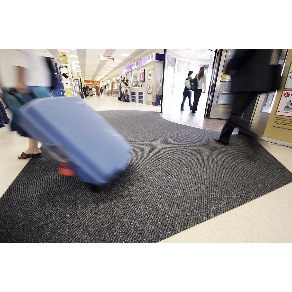 COBA Europe Toughrib Diagonal Entrance Matting