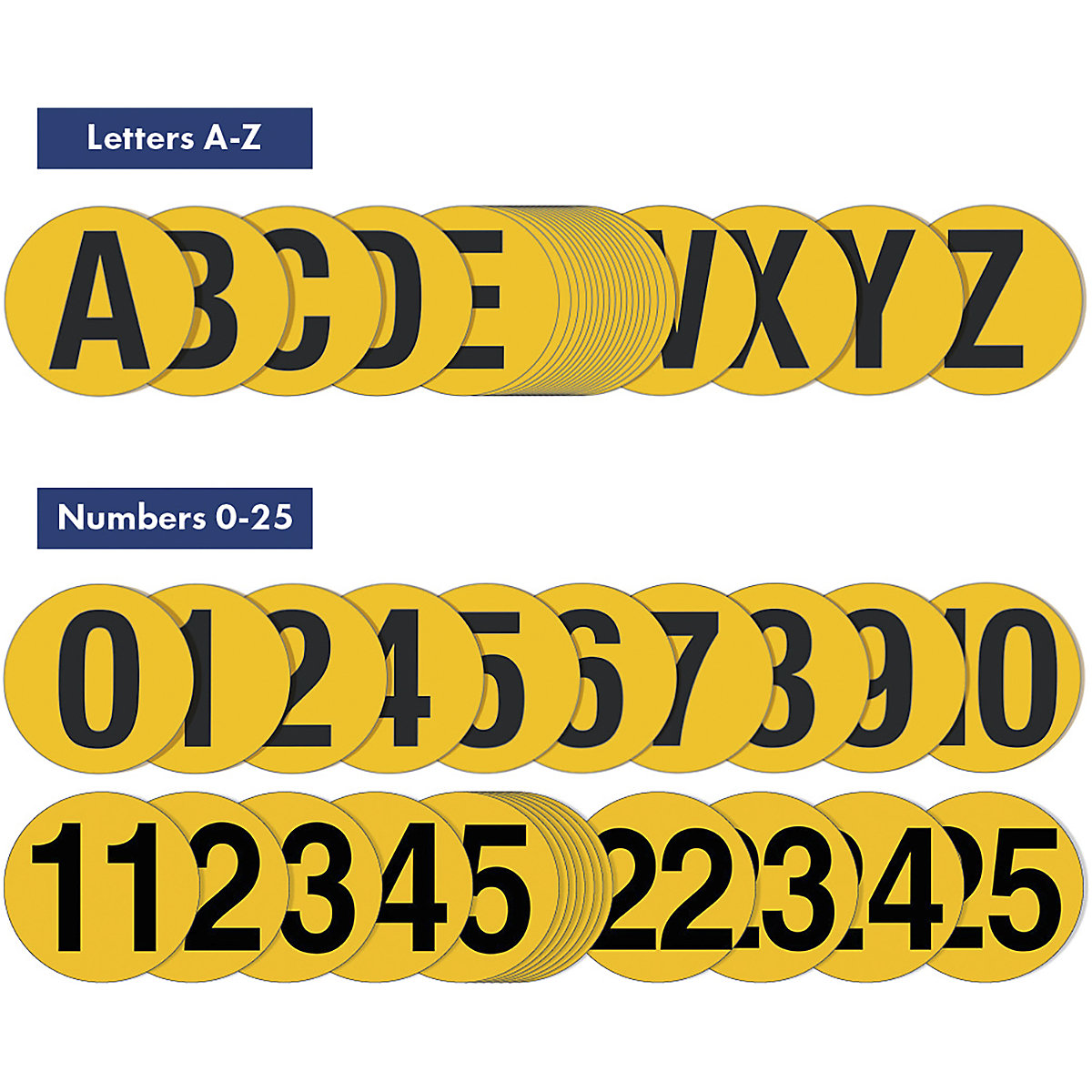 Beaverswood Floor ID Markers (Product illustration 3)-2