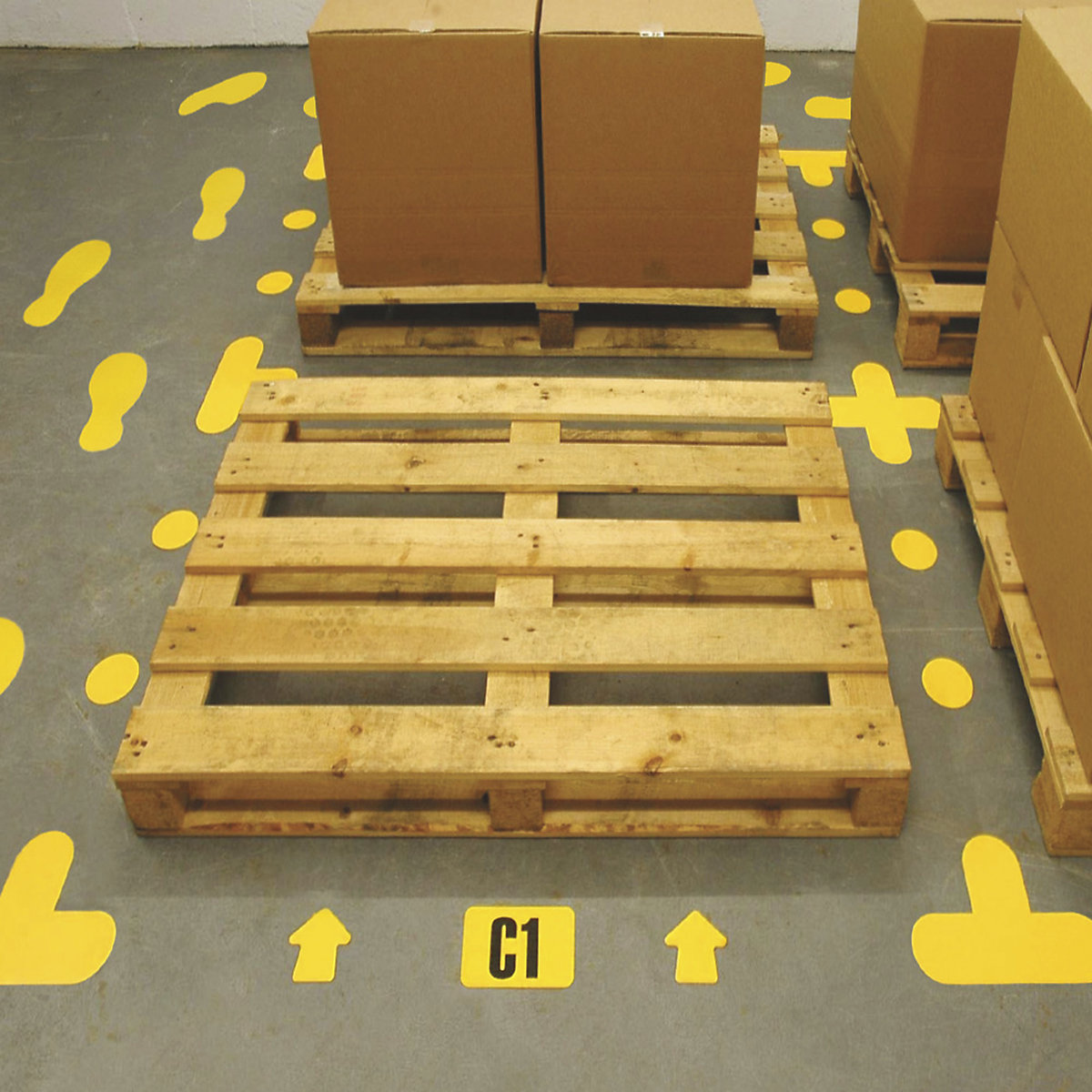 Beaverswood Warehouse Floor Markers