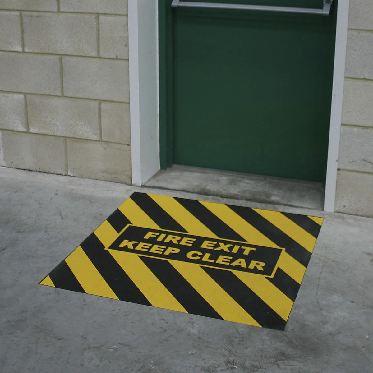 BiGDUG Anti-Slip Fire Exit Floor Markers