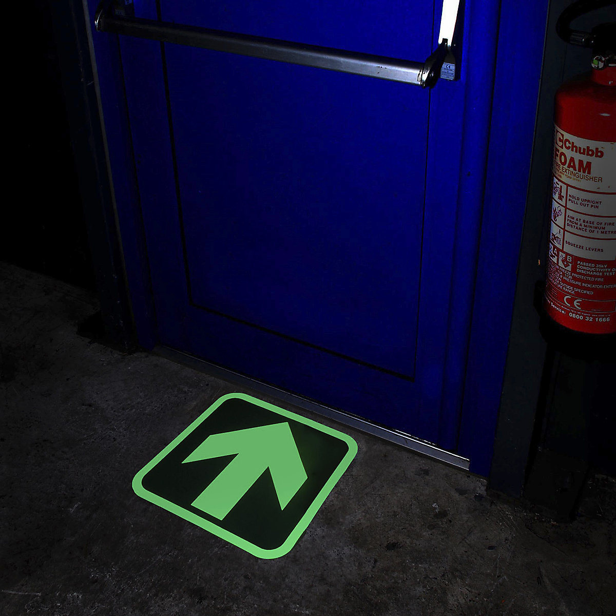 BiGDUG Glow In The Dark Floor Signs (Product illustration 3)-2