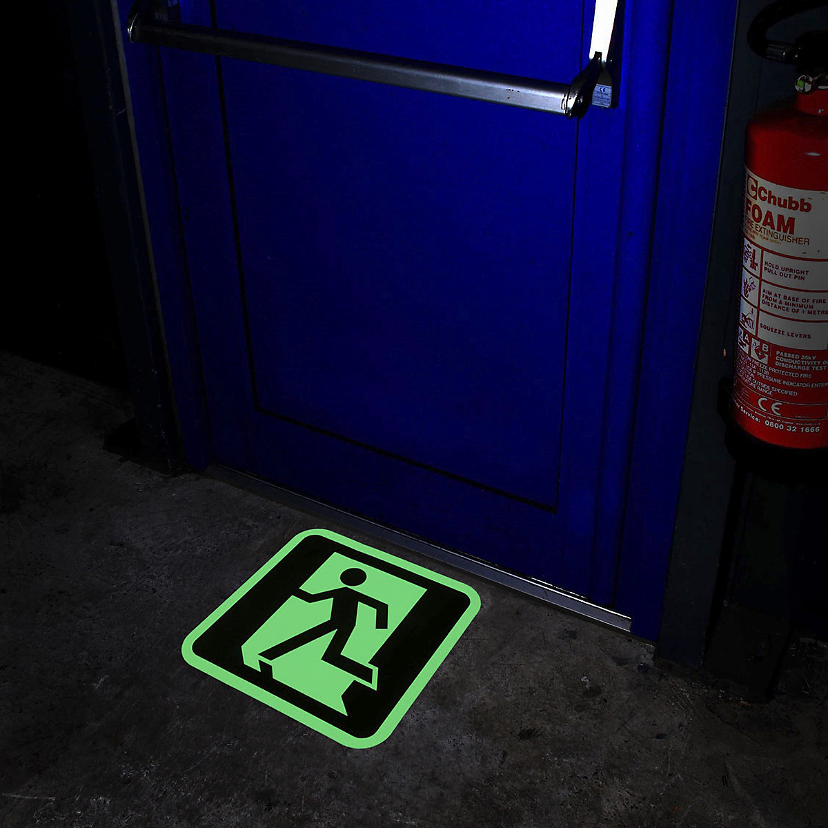BiGDUG Glow In The Dark Floor Signs (Product illustration 4)-3