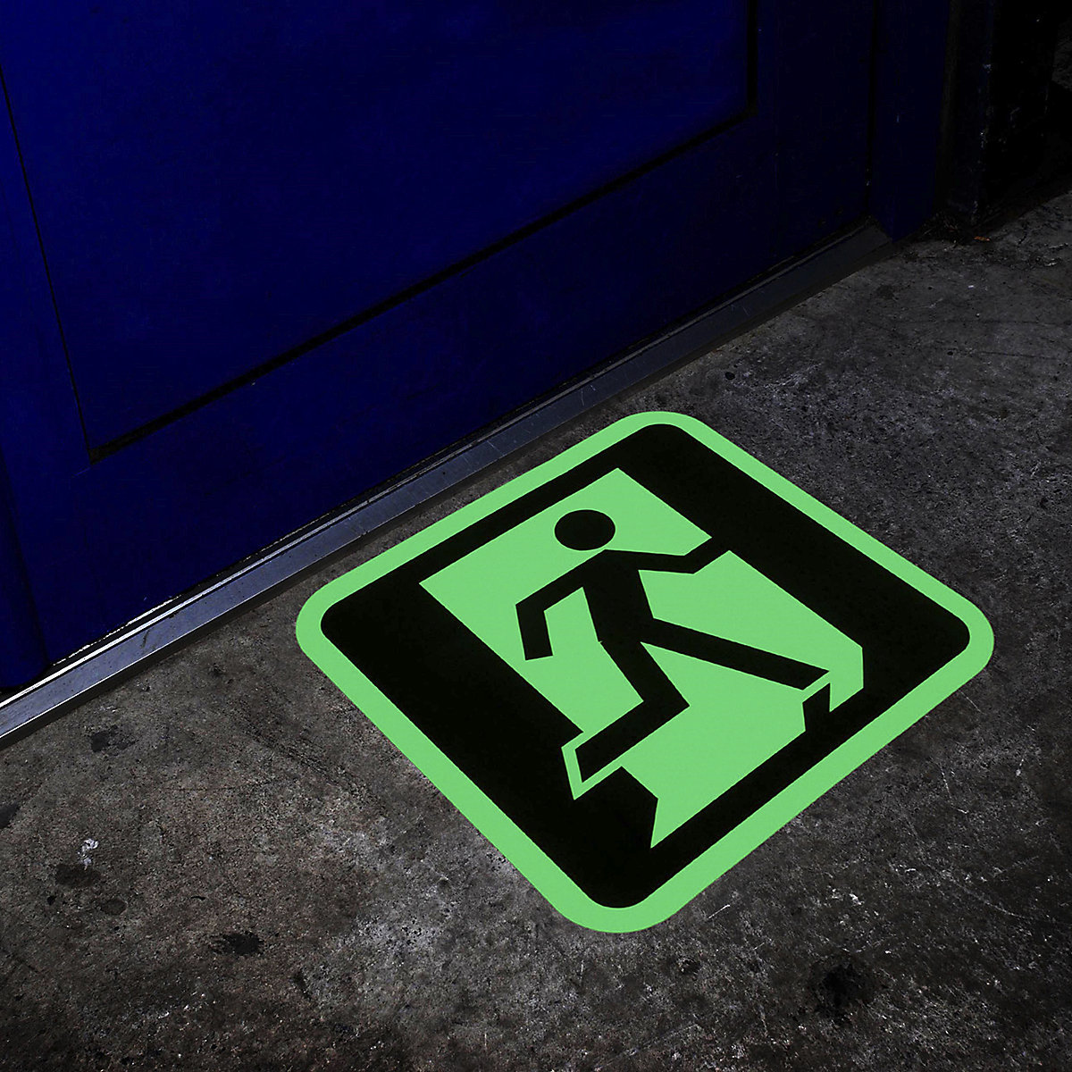 BiGDUG Glow In The Dark Floor Signs