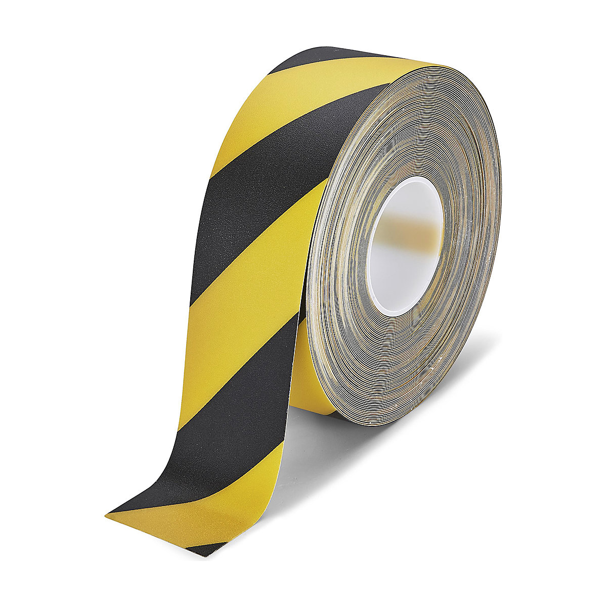 BiGDUG PermaRoute Floor Marking Tape, BiGDUG PermaRoute Floor Marking Tape, BiGDUG PermaRoute Floor Marking Tape | Hazard Design | 75w mm | 30 Metre Roll | Black & Yellow-2