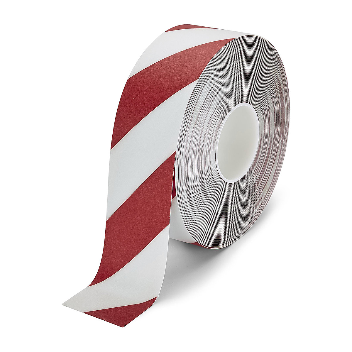 BiGDUG PermaRoute Floor Marking Tape, BiGDUG PermaRoute Floor Marking Tape, BiGDUG PermaRoute Floor Marking Tape | Hazard Design | 75w mm | 30 Metre Roll | Red & White-3