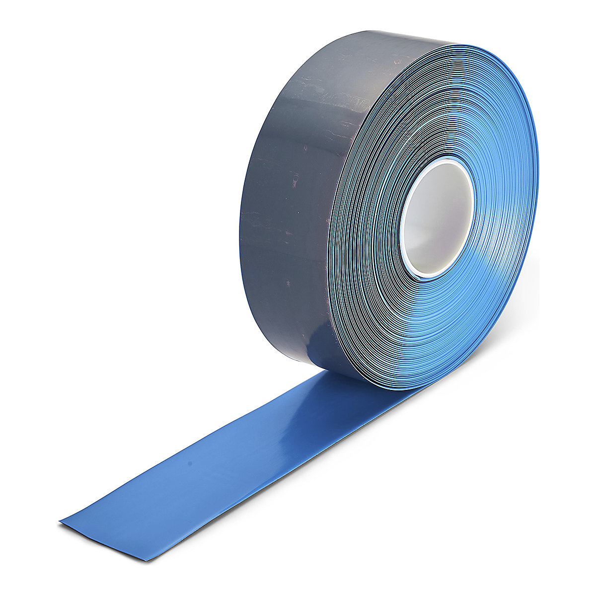 BiGDUG PermaStripe Smooth Floor Marking Tape, BiGDUG PermaStripe Smooth Floor Marking Tape, BiGDUG PermaStripe Smooth Floor Marking Tape | 75w mm | 30 Metre Roll | Blue-6