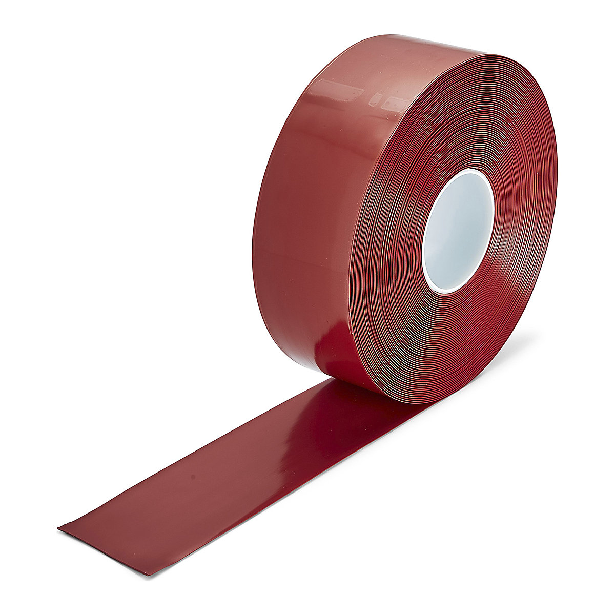BiGDUG PermaStripe Smooth Floor Marking Tape, BiGDUG PermaStripe Smooth Floor Marking Tape, BiGDUG PermaStripe Smooth Floor Marking Tape | 75w mm | 30 Metre Roll | Red-4