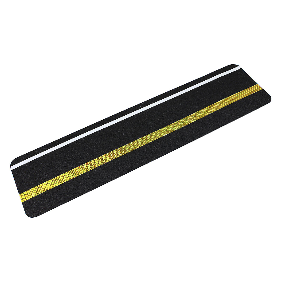 BiGDUG Safety Grip Stair Treads, BiGDUG Safety Grip Stair Treads, BiGDUG Safety Grip Stair Tread | 610w x 150d mm | Black with Reflective & Glow In The Dark Stripes-4