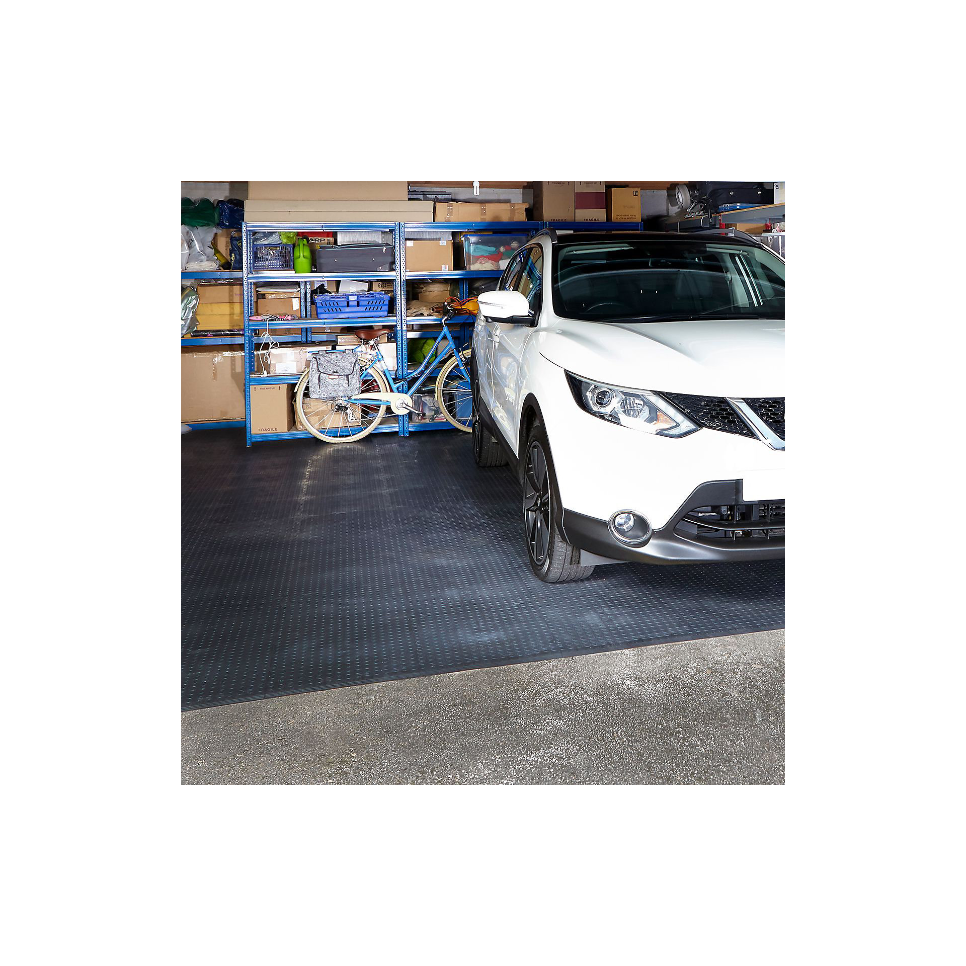 BiGDUG Essentials Single Garage Interlocking Floor Tile Set Mega Deal ...