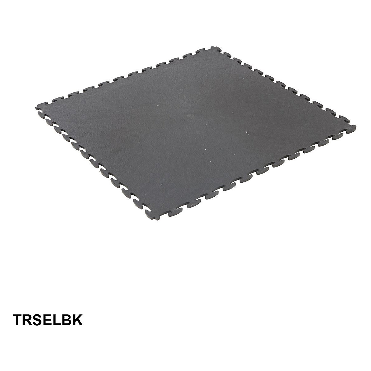 BiGDUG Heavy Industrial Interlocking Vinyl Floor Tiles, BiGDUG Heavy Industrial Interlocking Vinyl Floor Tiles, BiGDUG Heavy Industrial Interlocking Vinyl Floor Tile | 7h x 500w x 500d mm | Black-12