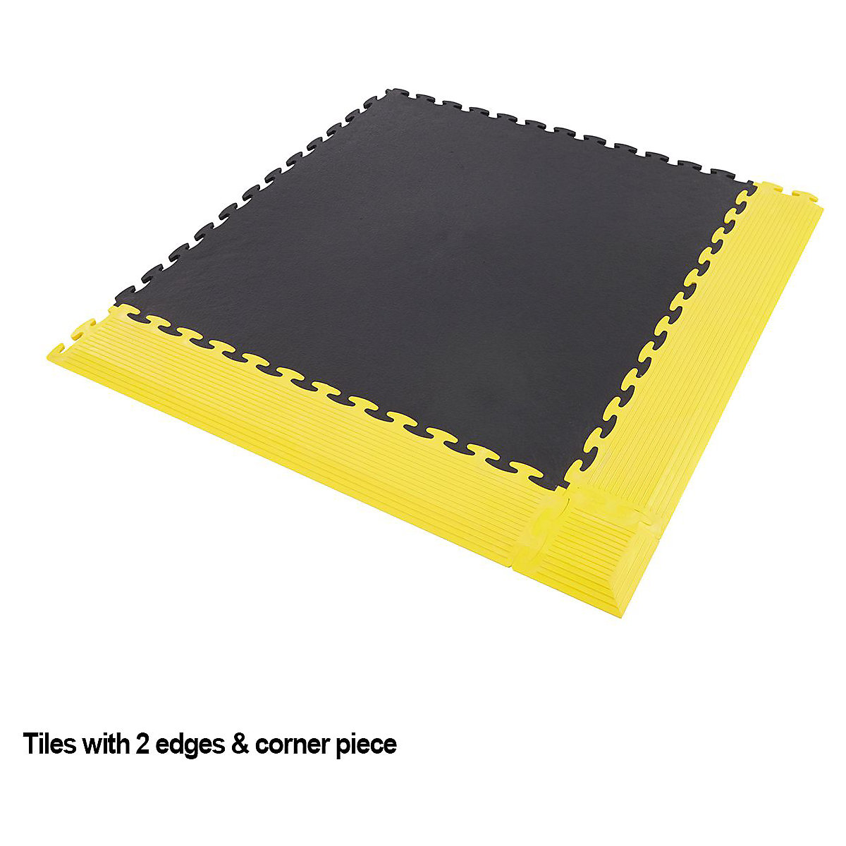 BiGDUG Heavy Industrial Interlocking Vinyl Floor Tiles (Product illustration 10)-9