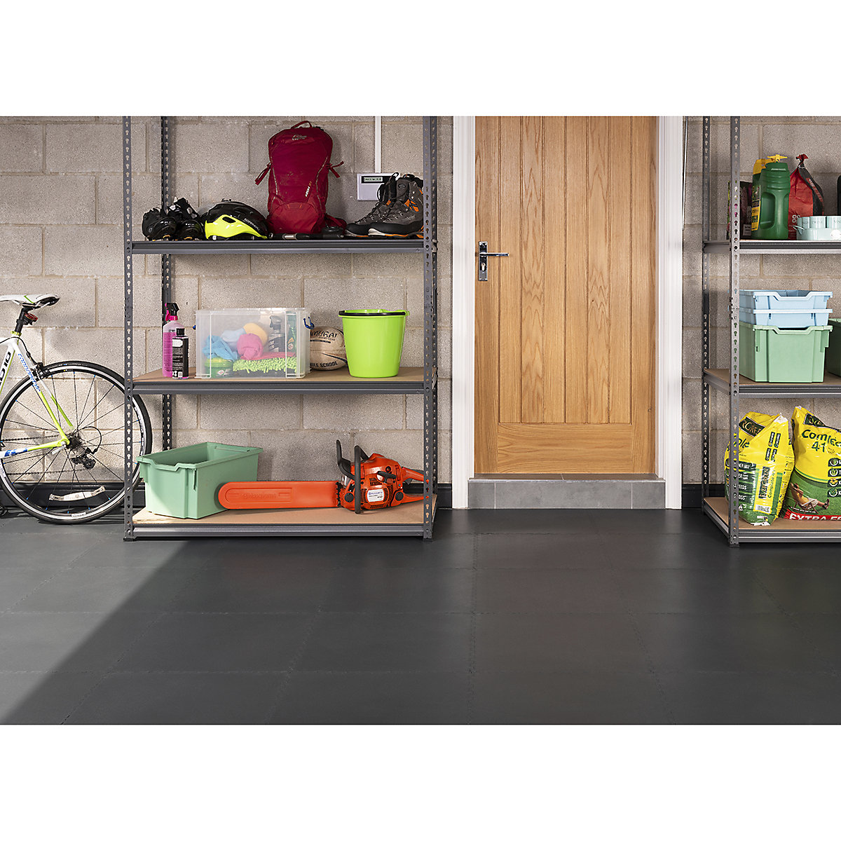 BiGDUG Small Single Garage Tile Bundle | X-Joint | 13m Squared (Product illustration 3)-2