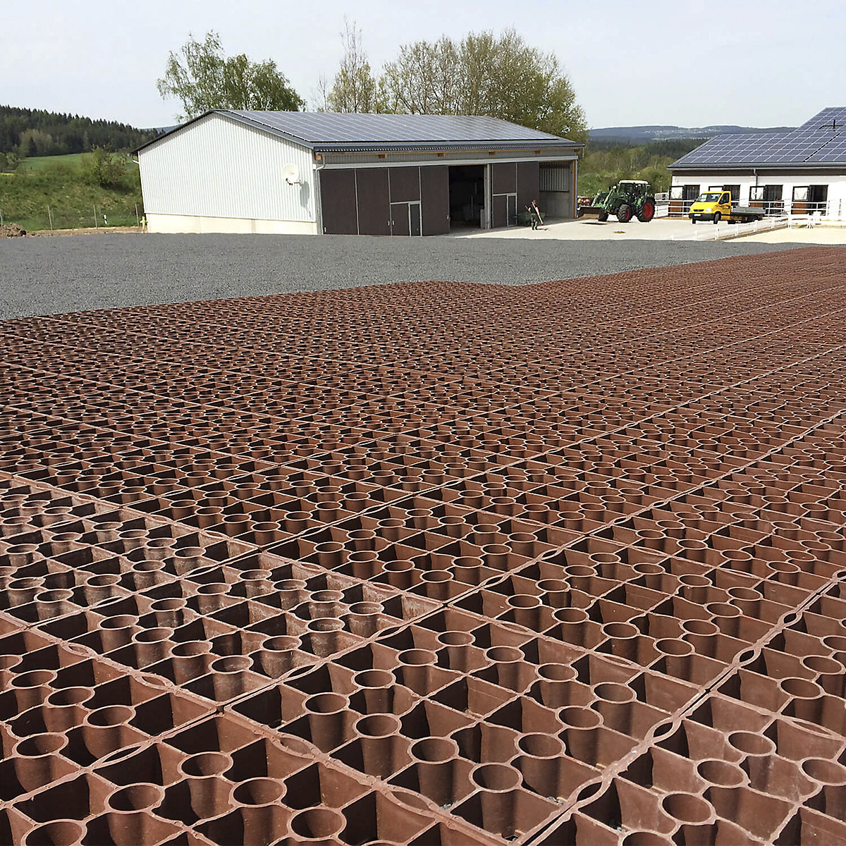 EcoGrid TR40 Equestrian Ground Reinforcement Tiles