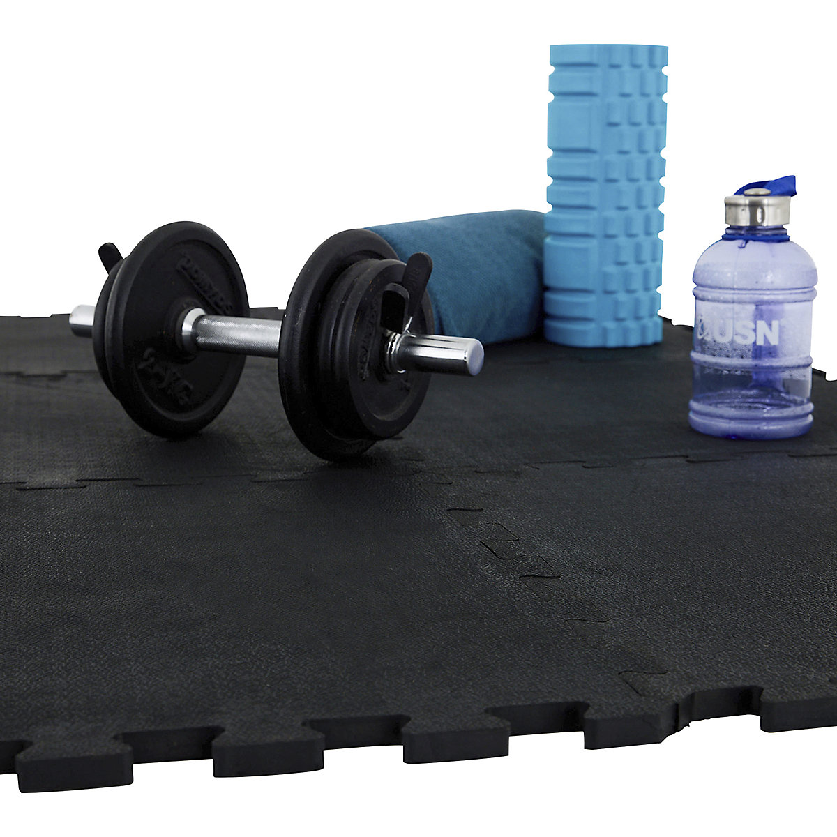 BiGDUG Rubber Interlocking Gym Flooring Tiles (Product illustration 6)-5