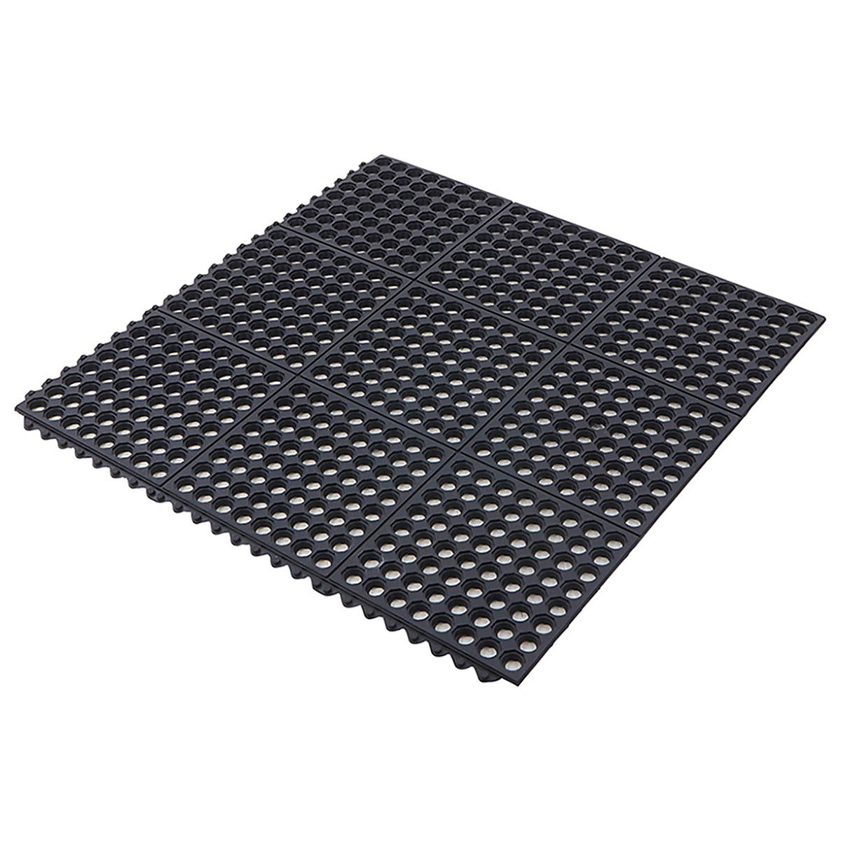 BiGDUG Interlocking Washdown Area Mat | 14h x 900w x 900d mm